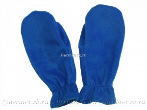 Варежки из флиса