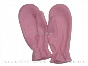 Варежки из флиса