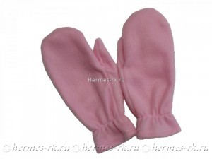 Варежки из флиса