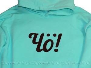 Вышивка на толстовке