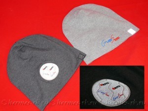 Нанесение логотипа на шапку