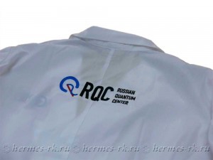 Вышивка на спине медицинского халата