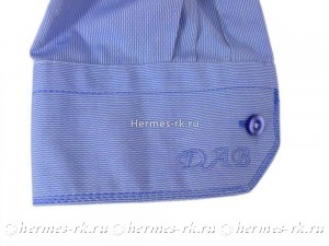 Вышивка на манжете рубашки