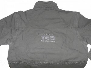 Вышивка на спине куртки