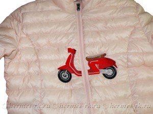 Вышивка на куртке