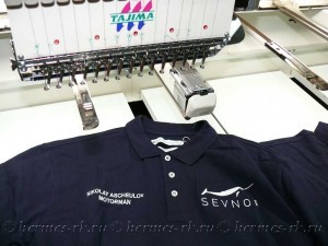 Именная вышивка на поло