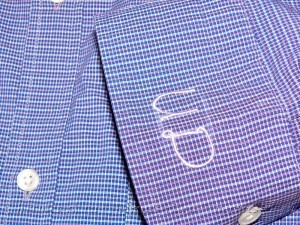 Вышивка инициалов