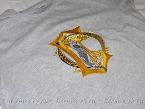 Вышивка на футболках