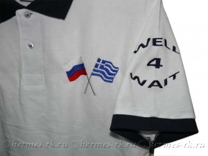 Вышивка на поло