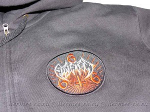 Вышивка на худи