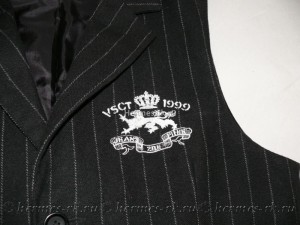 Индивидуальная вышивка на жилете