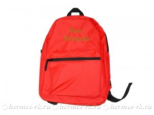 Вышивка на рюкзаке
