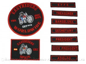 Нашивки для байкеров