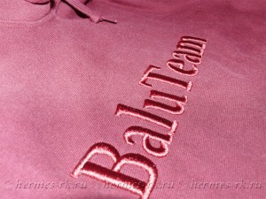 Вышивка на толстовке на заказ