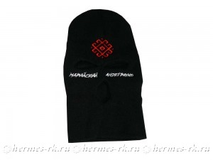 Балаклава с вышивкой и надписями