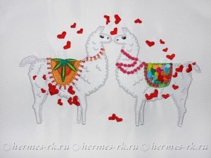 Вышивка Альпака