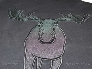 Объёмная вышивка на крое