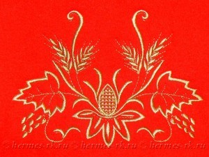 Вышивка орнамента