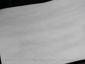 Машинная стежка на коже