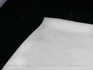 Вышивка на коже для автосалона