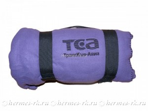 Вышивка на пледе в ремнях