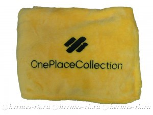 Пледы с вышивкой логотипа