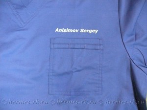 Вышивка на хирургичке