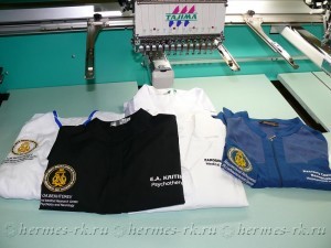 Вышивка на медицинской одежде