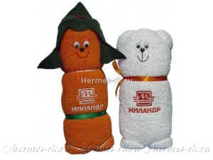 Фигурки из полотенец с вышивкой на заказ