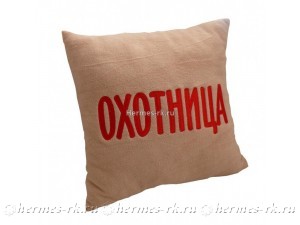 Подушка с вышивкой