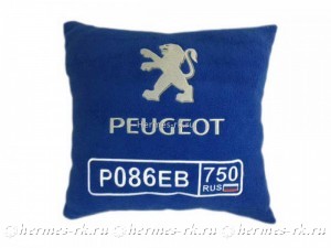 Нанесение логотипа на подушку