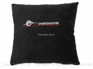 Подушка с логотипом