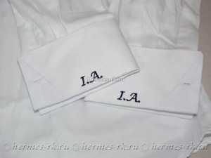 Инициалы на рубашке