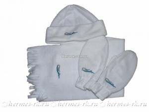 Вышивка на флисовых наборах