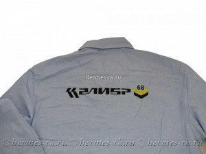 Нанесение логотипа на рубашке