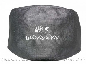 Вышивка на шапке повара