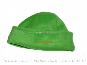 Вышивка логотипа на флисовой шапке