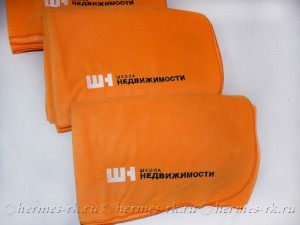 Плед с вышивкой