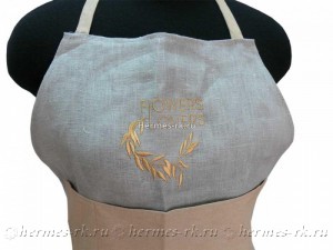 Вышивка логотипа на фаруке