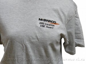 Вышивка на футболке