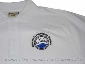 Вышивка на поло