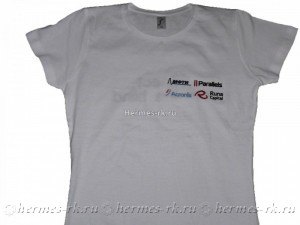 Вышивка на футболке