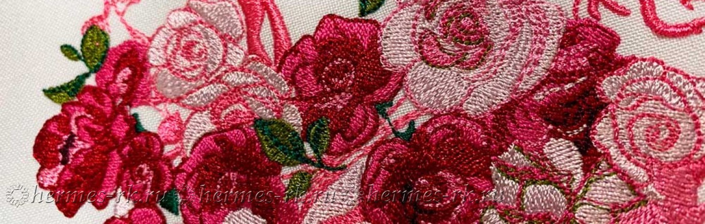 Вышивка на ткани