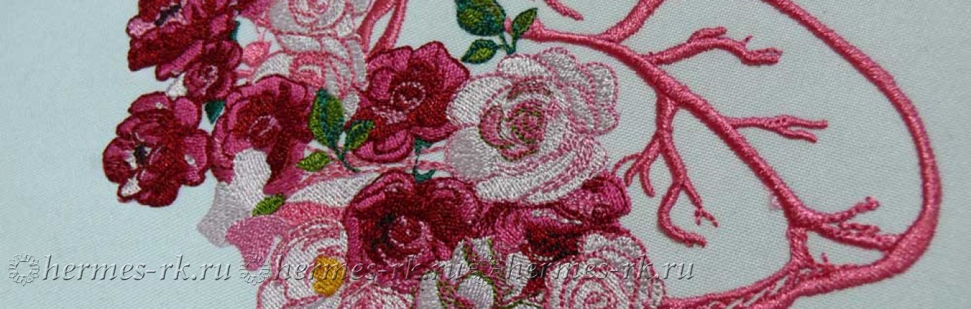 Сердце в цветах