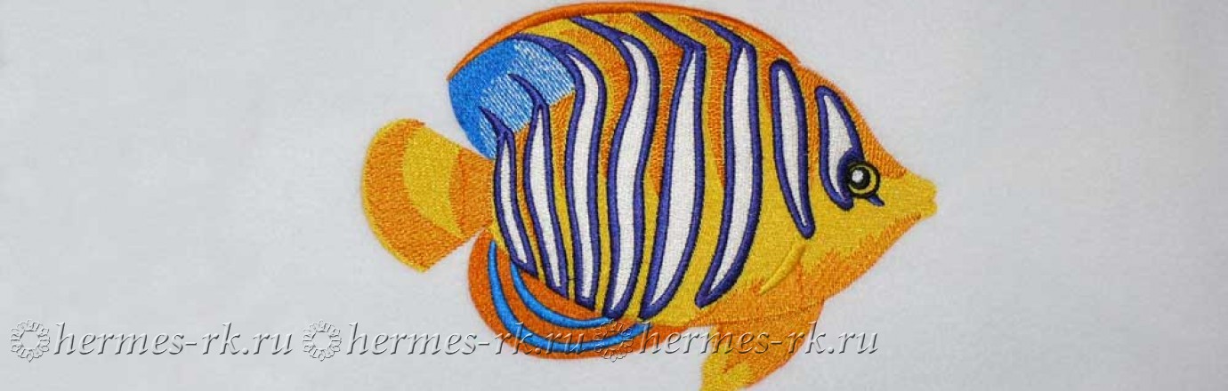 Вышивка рыбки