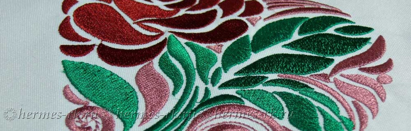 Вышивка цветов