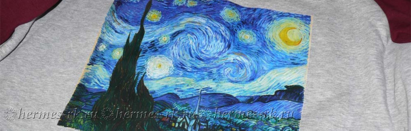 DTF печать на одежде