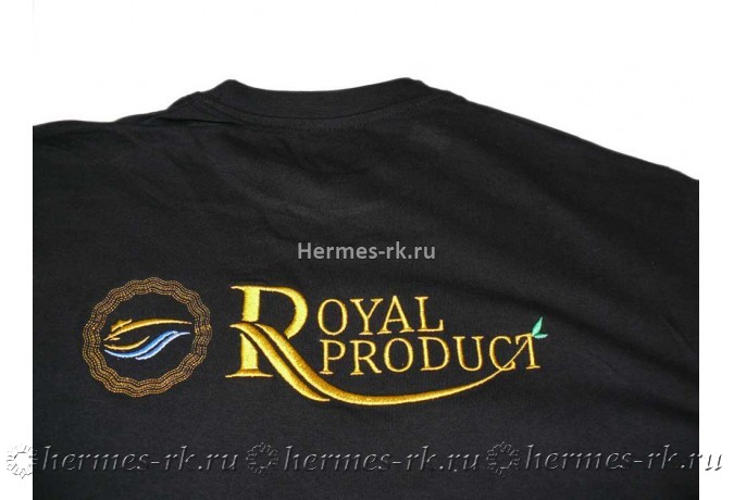 Эффектные корпоративные футболки с вышитым логотипом