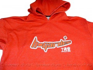 Вышивка на худи