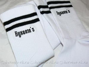 Вышивка на носках